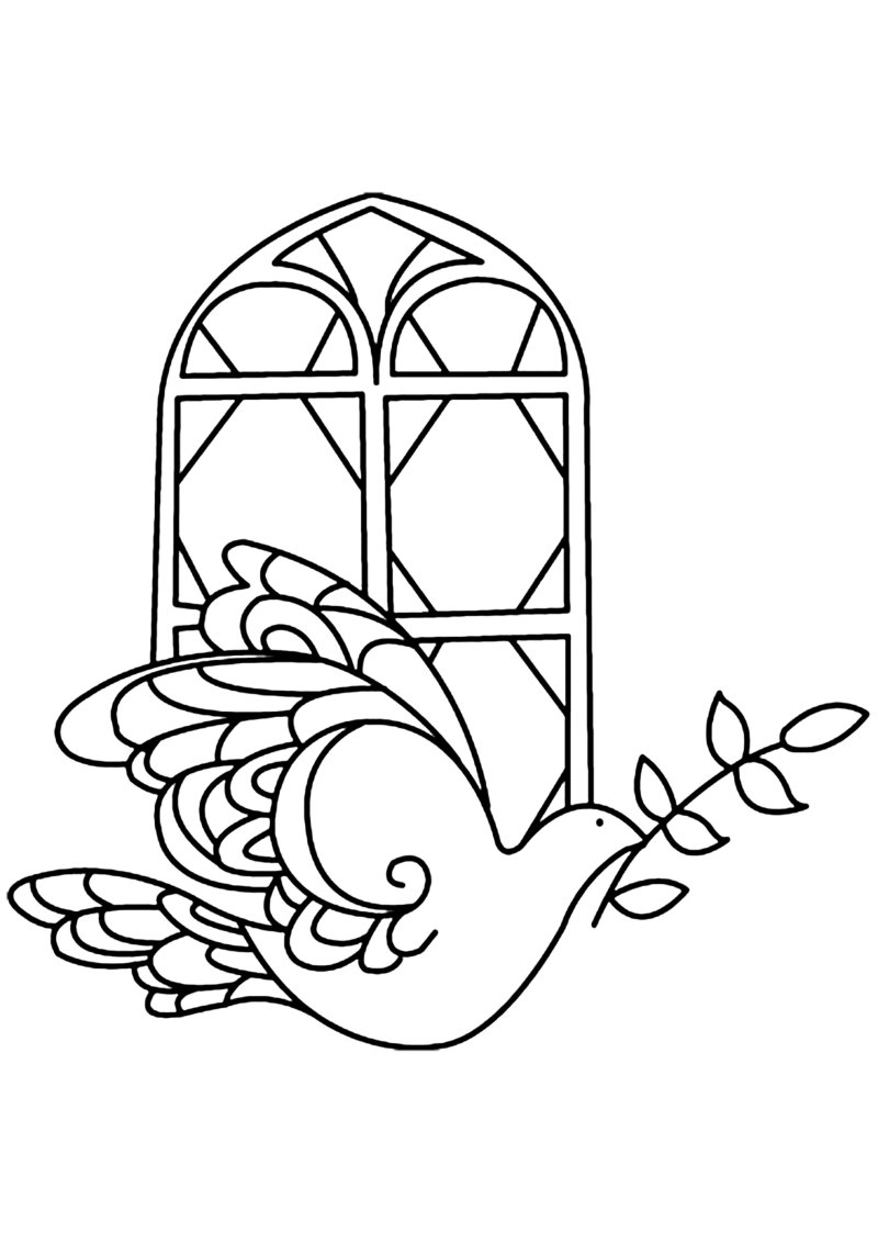 Oiseau 10 - motif à imprimer