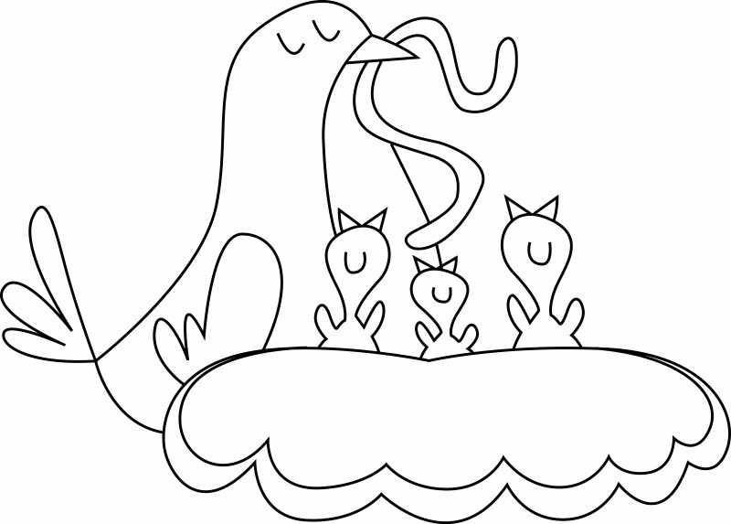 Oiseau 14 - motif à imprimer