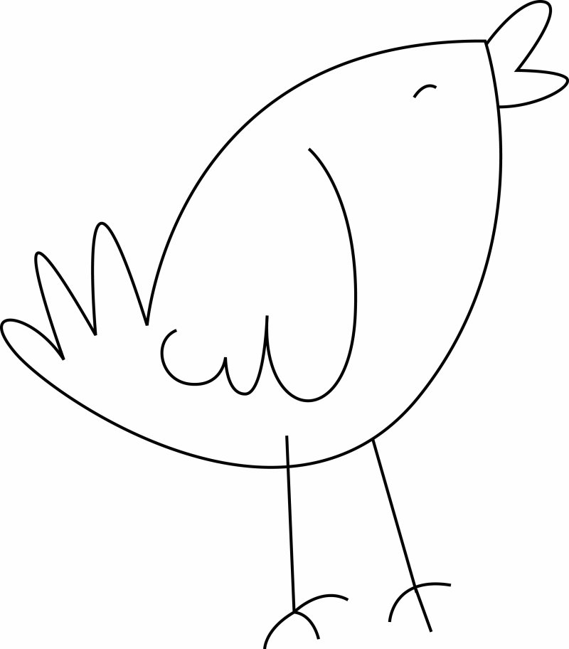 Oiseau 28 - motif à imprimer