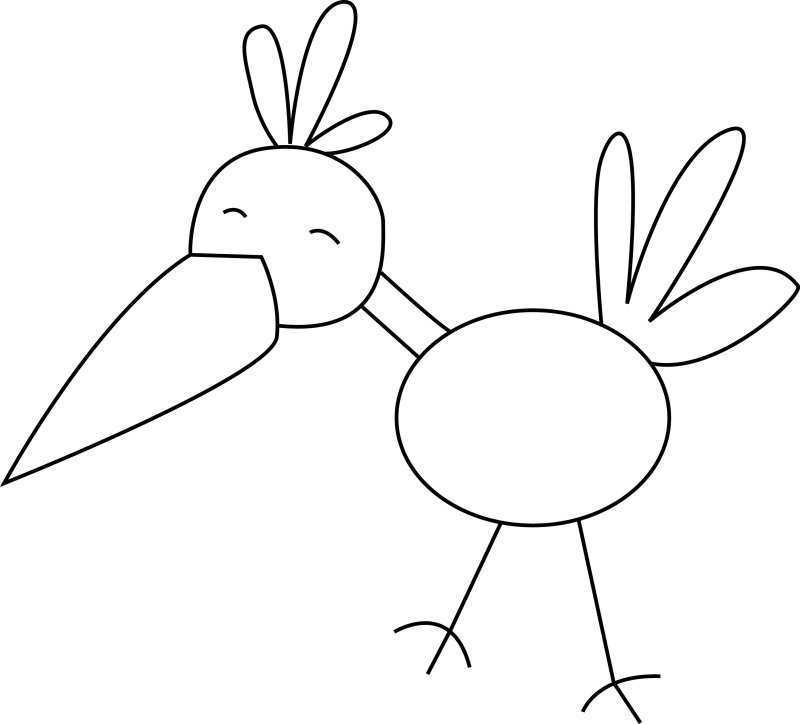 Oiseau 29 - motif à imprimer