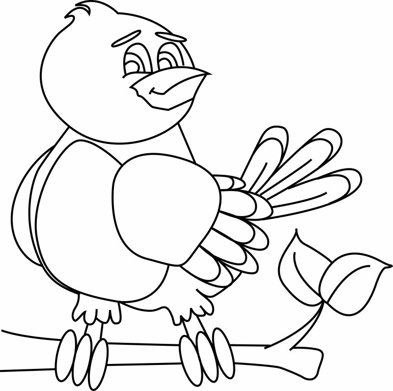 Oiseau 31 - motif à imprimer