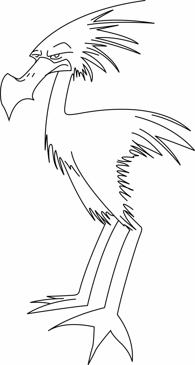 Oiseau 35 - motif à imprimer