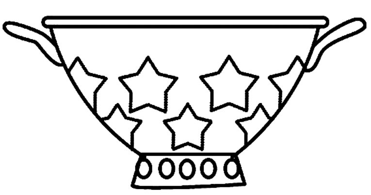 Passoire 01 - motif à imprimer