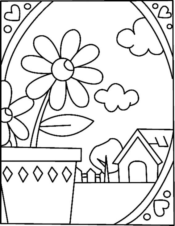 Paysage 02 - motif à imprimer