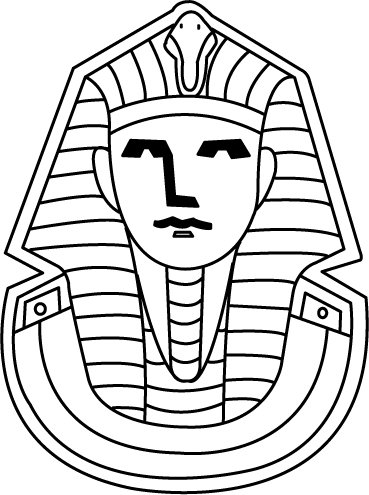 Pharaon - motif à imprimer