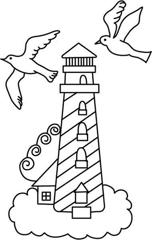 Phare 05 - motif à imprimer