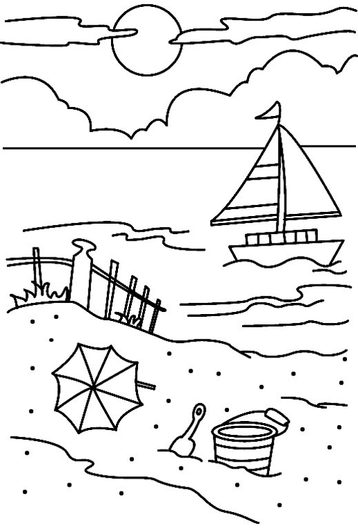 Plage 01 - motif à imprimer