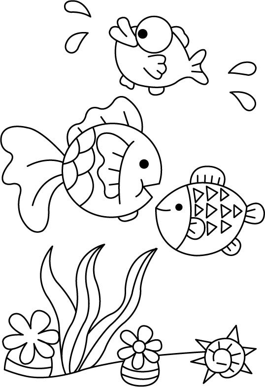 Poisson 04 - motif à imprimer