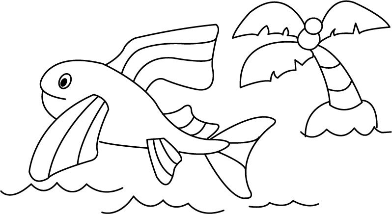 Poisson 06 - motif à imprimer