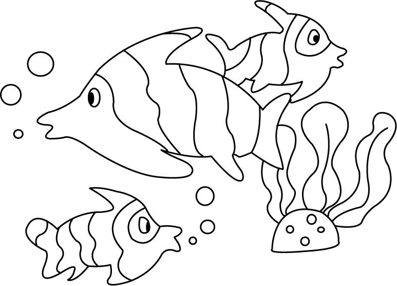 Poisson 08 - motif à imprimer