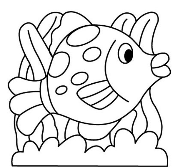 Poisson 13 - motif à imprimer