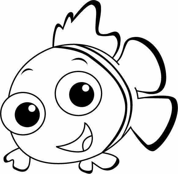 Poisson 15 - motif à imprimer