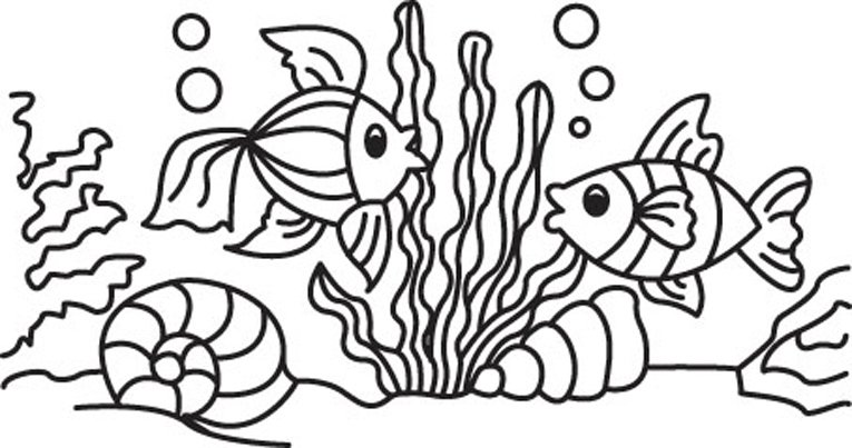 Poisson 17 - motif à imprimer