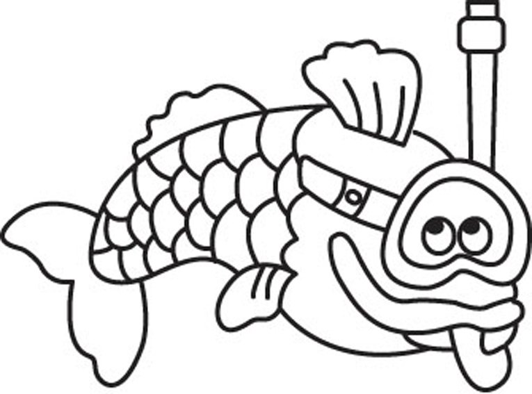 Poisson 19 - motif à imprimer