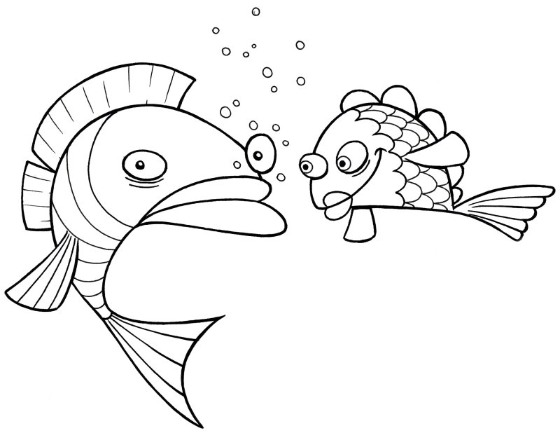 Poisson 33 - motif à imprimer