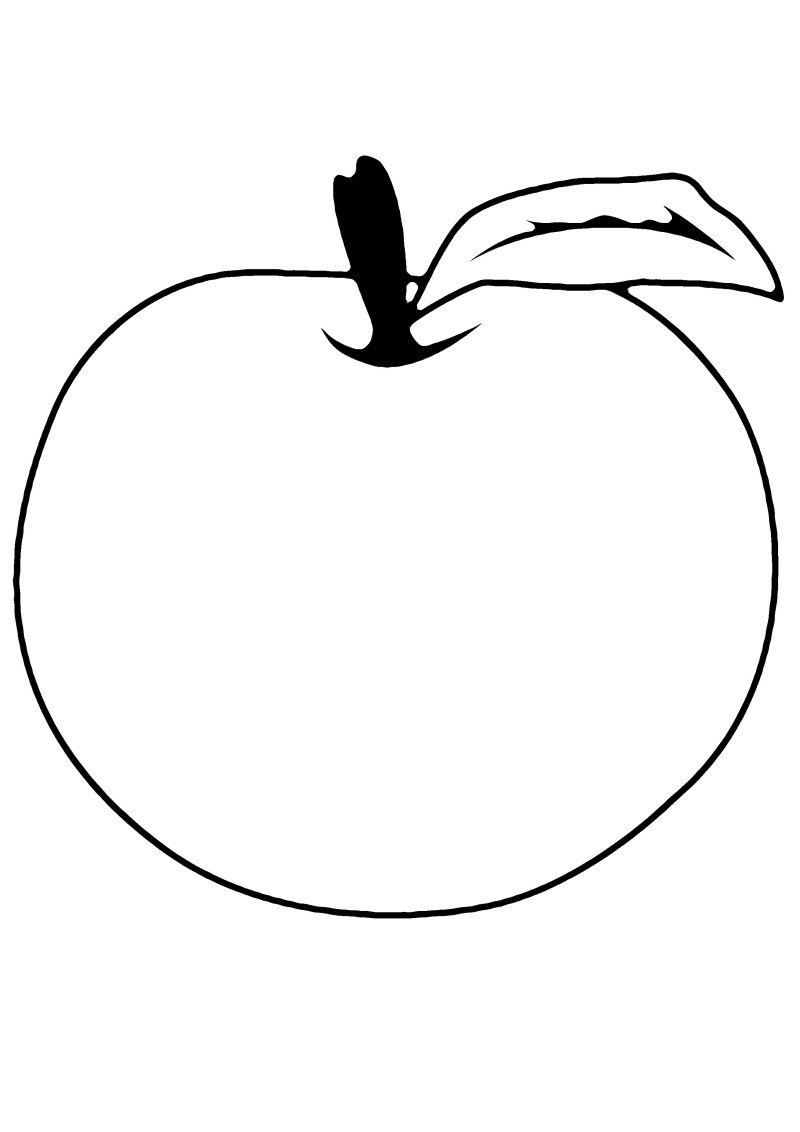 Pomme 06 - motif à imprimer