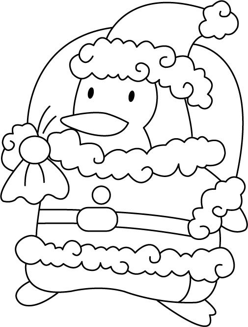 Père Noël 02 - motif à imprimer