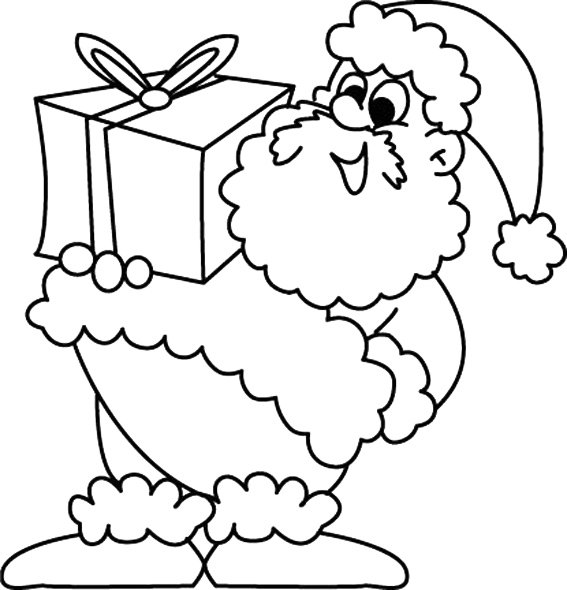 Père Noël 36 - motif à imprimer