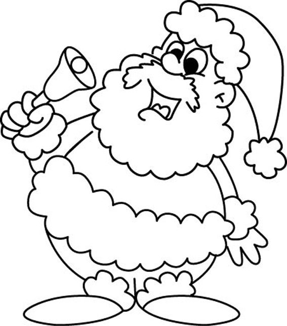 Père Noël 38 - motif à imprimer