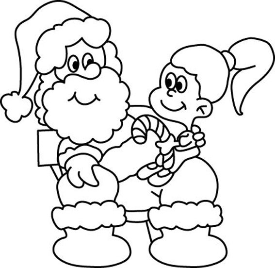 Père Noël 43 - motif à imprimer