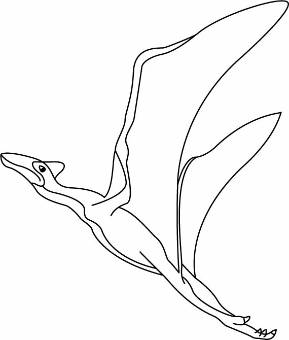 Quezalcoatlus - motif à imprimer