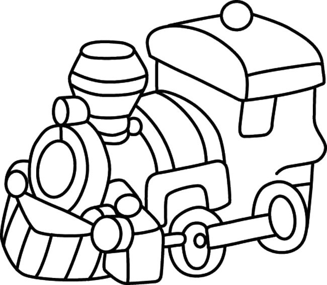 Train 06 - motif à imprimer