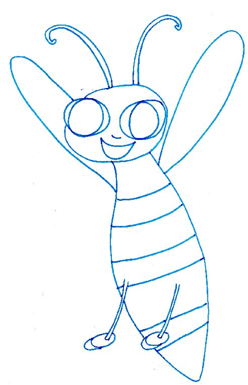 Coloriages du mercredi abeille

