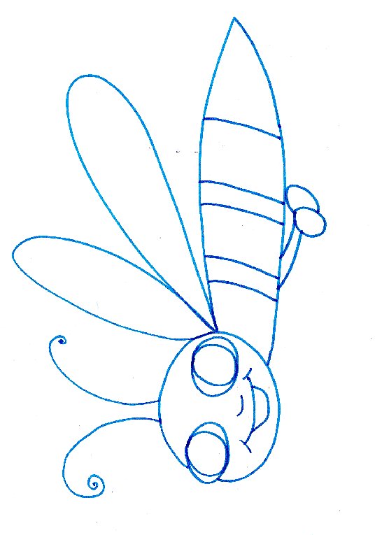 Coloriages du mercredi abeille 2
