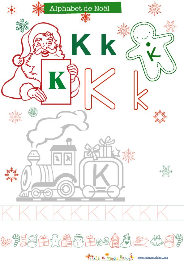 K alphabet No&agrave;&acute;l
