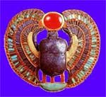 amulettes &eacute;gyptiennes oiseau
