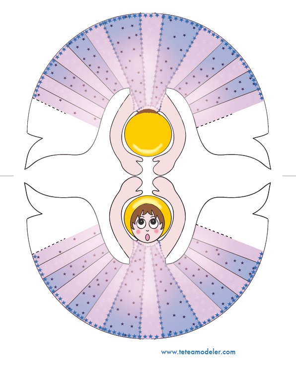 Ange Parme &agrave; imprimer