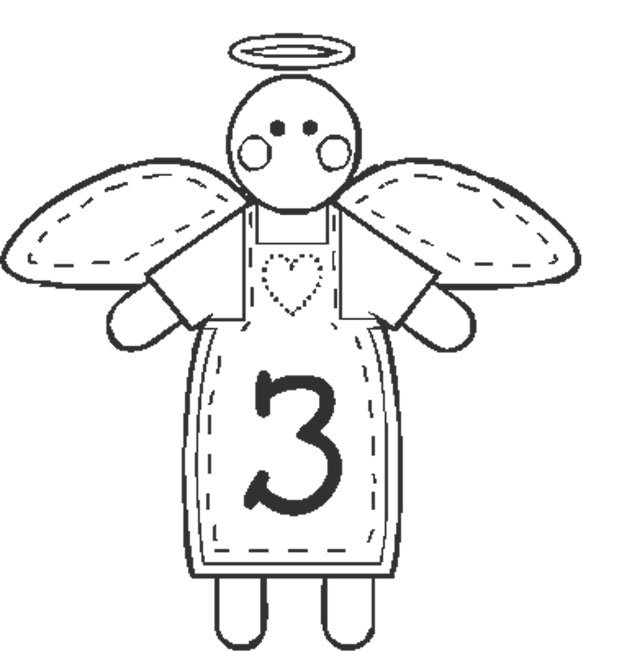 coloriage chiffre 3

