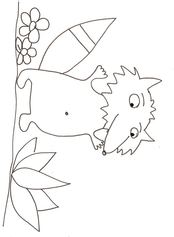 coloriage de monsieur le raton
