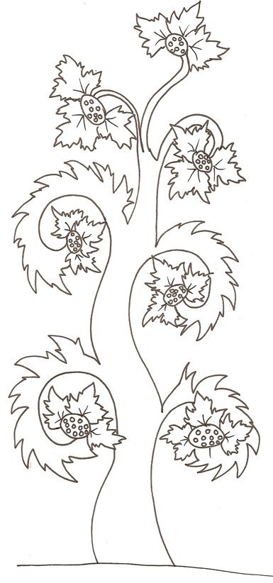 coloriage d'un arbre de vie 9
