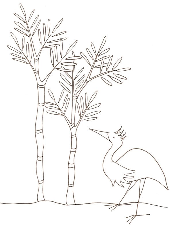 Imprimer le dessin d'inspiration asiatique 2
