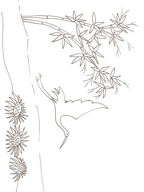 Imprimer le dessin d'inspiration asiatique 3

