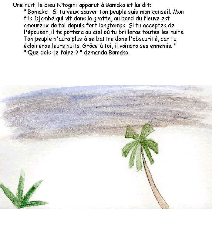 Imprimer le conte africain page 3 la l&eacute;gende de Bamako
