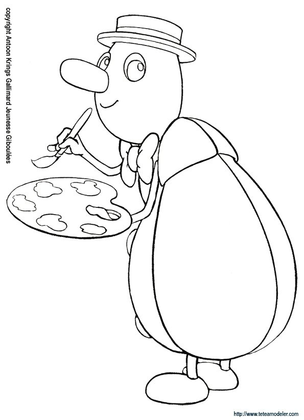 Barnab&eacute; le scarab&eacute;e fait son autoportrait
