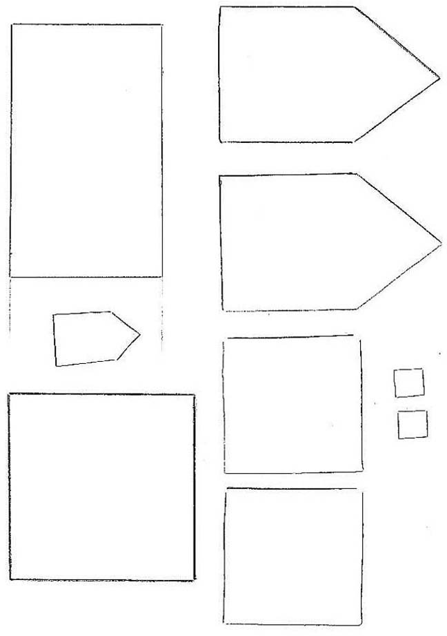 Gabarits petites maisons - 8ans
