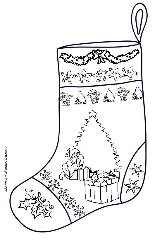 une grosse botte de Noel