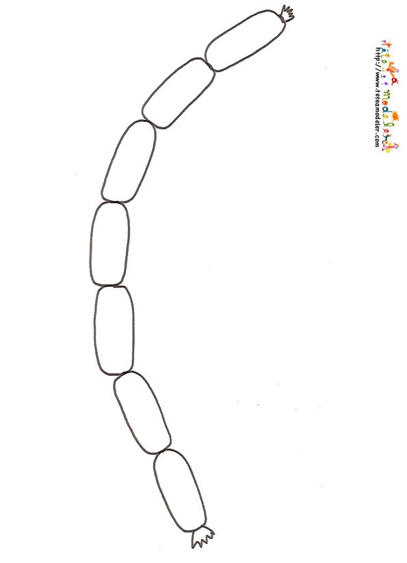 Coloriage boudin
