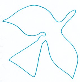 Coloriage des petits oiseaux de Braque n°2 