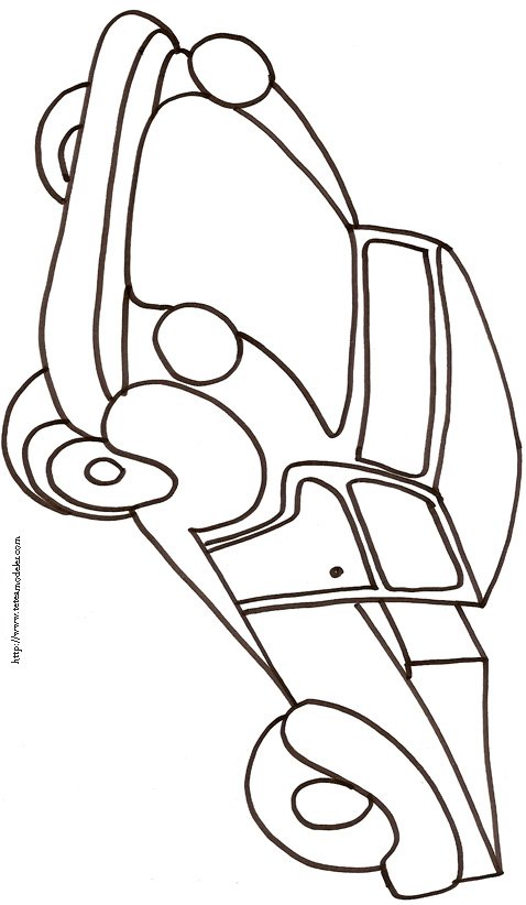 Coloriage camion benne 

