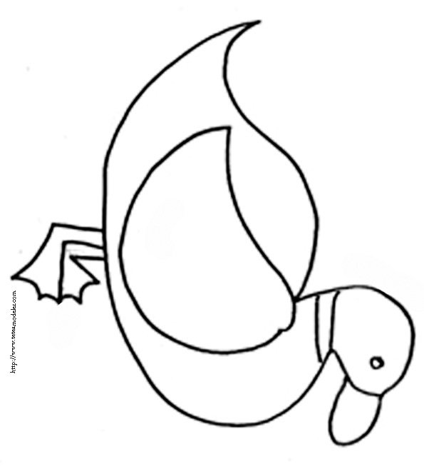 coloriage canard
