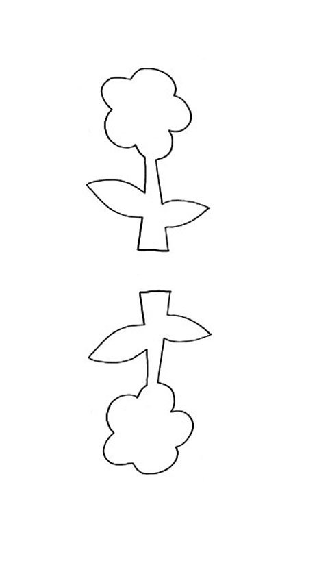 Modèle de fleurs à imprimer 
