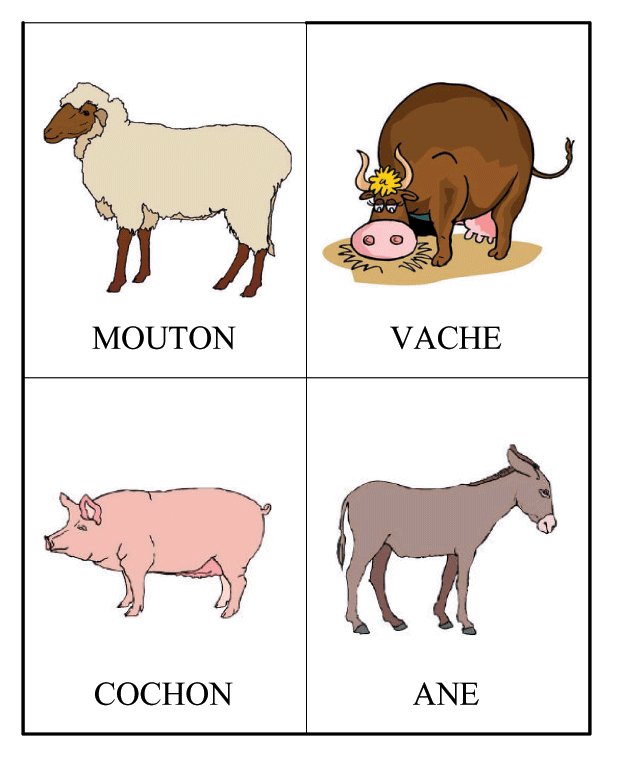 Fiche jeu imiter un animal &agrave; imprimer
