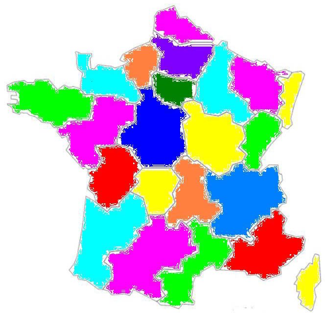 puzzle des d&eacute;partements  2
