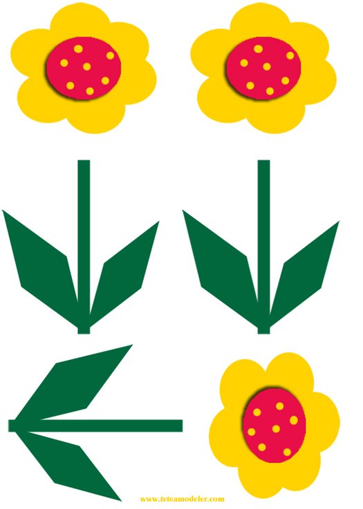 Fleurs &agrave; imprimer
