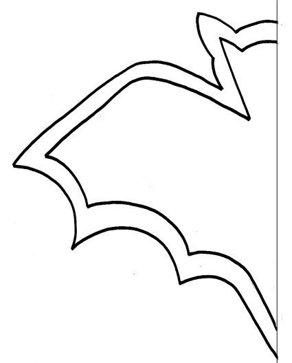 Demi mod&egrave;le de chauve sourisDemi mod&egrave;le de chauve souris

