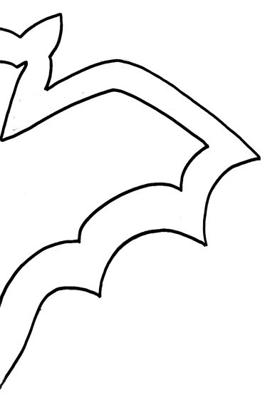 Demi petit mod&egrave;le de chauve souris
